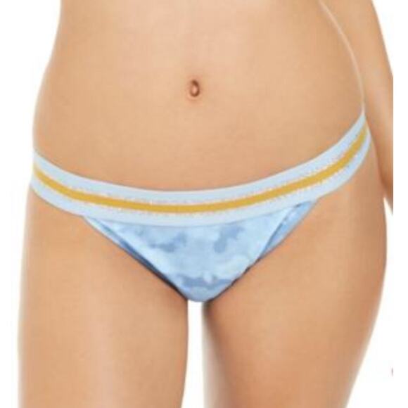 Hula Honey SURF BLUE TIE-DYE Bikini Swim Bottom - Picture 1 of 8